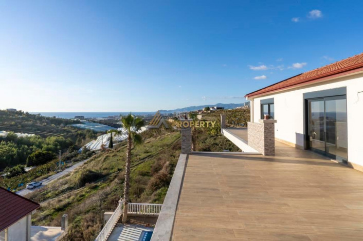 Шикарные новые виллы планировок 5+1 и 7+1 в новом комплексе в Каргыджаке, 450 – 600 м2 - Ракурс 16