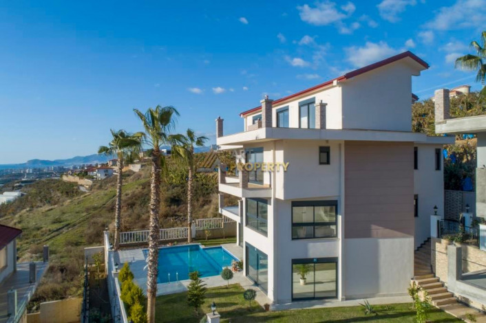 Шикарные новые виллы планировок 5+1 и 7+1 в новом комплексе в Каргыджаке, 450 – 600 м2 - Ракурс 23