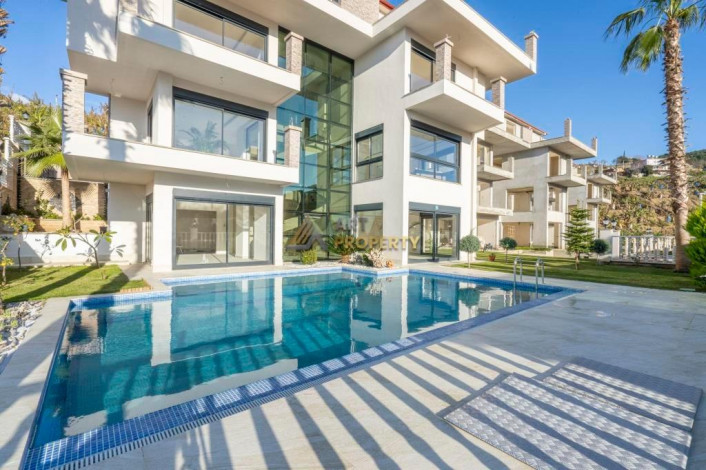 Шикарные новые виллы планировок 5+1 и 7+1 в новом комплексе в Каргыджаке, 450 – 600 м2 - Ракурс 33