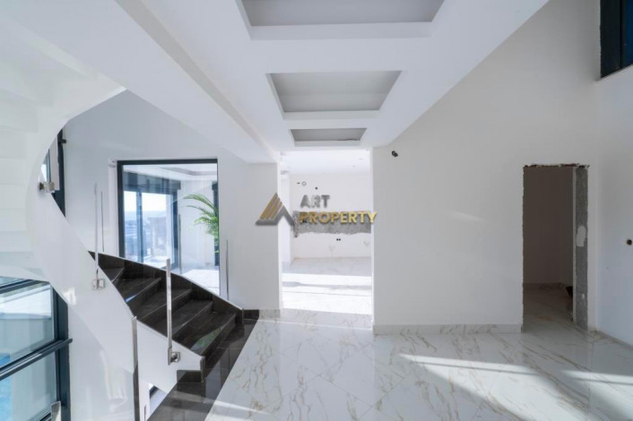 Шикарные новые виллы планировок 5+1 и 7+1 в новом комплексе в Каргыджаке, 450 – 600 м2 - Ракурс 38