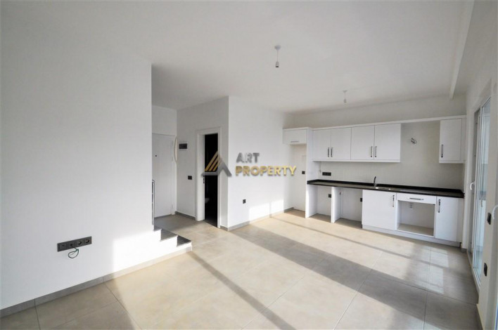 Двухуровневая квартира 2+1 в новостройке в тихом месте Махмутлара, 100 м2 - Ракурс 5