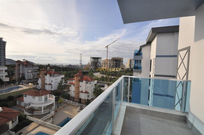 Двухуровневая квартира 2+1 в новостройке в тихом месте Махмутлара, 100 м2 - Ракурс 10