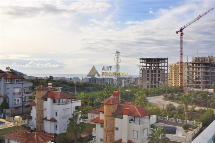 Двухуровневая квартира 2+1 в новостройке в тихом месте Махмутлара, 100 м2 - Ракурс 11