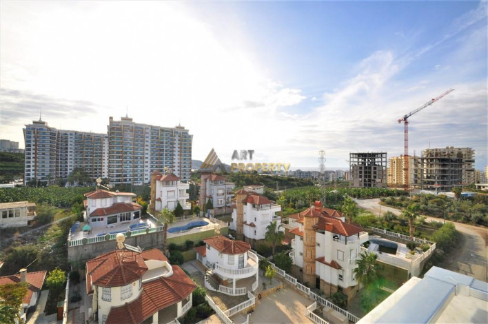 Двухуровневая квартира 2+1 в новостройке в тихом месте Махмутлара, 100 м2 - Ракурс 26