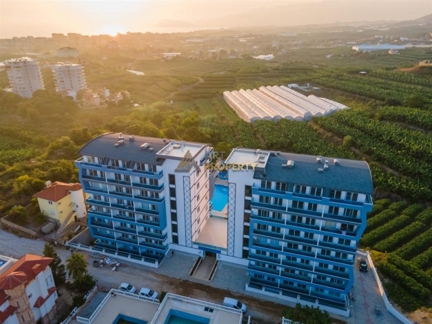 Двухуровневая квартира 2+1 в новостройке в тихом месте Махмутлара, 100 м2 - Ракурс 34