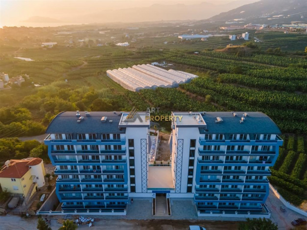 Двухуровневая квартира 2+1 в новостройке в тихом месте Махмутлара, 100 м2 - Ракурс 35