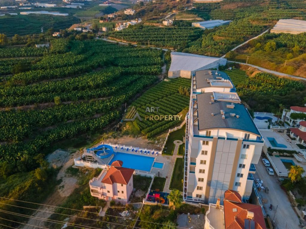 Двухуровневая квартира 2+1 в новостройке в тихом месте Махмутлара, 100 м2 - Ракурс 37