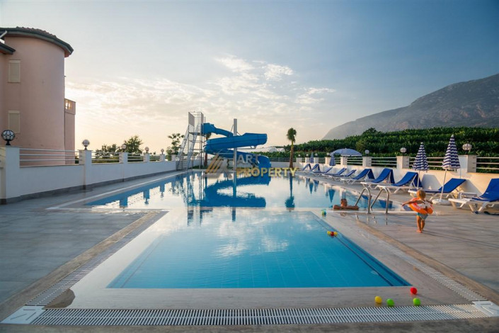 Двухуровневая квартира 2+1 в новостройке в тихом месте Махмутлара, 100 м2 - Ракурс 40