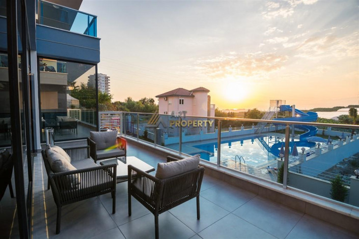 Двухуровневая квартира 2+1 в новостройке в тихом месте Махмутлара, 100 м2 - Ракурс 54