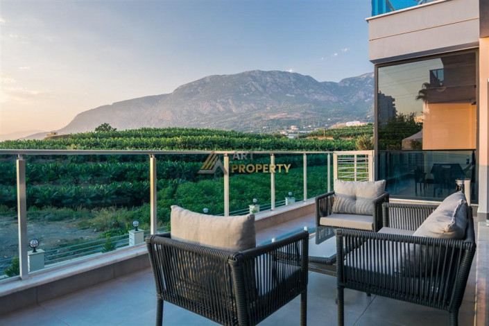 Двухуровневая квартира 2+1 в новостройке в тихом месте Махмутлара, 100 м2 - Ракурс 55