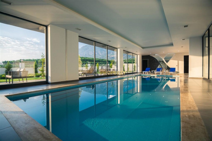 Двухуровневая квартира 2+1 в новостройке в тихом месте Махмутлара, 100 м2 - Ракурс 73