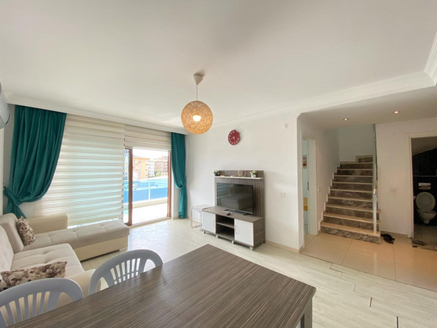 Меблированный дуплекс в районе Оба, 155м - Ракурс 19