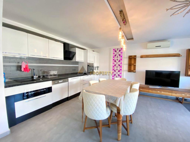 Меблированная квартира 2+1 в районе Оба, 120м - Ракурс 12