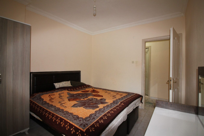 Просторная меблированная трехкомнатная квартира в пешей доступности от моря в районе Махмутлар, 110 м2 - Ракурс 6