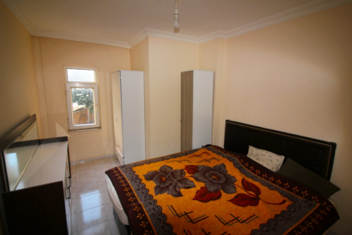 Просторная меблированная трехкомнатная квартира в пешей доступности от моря в районе Махмутлар, 110 м2 - Ракурс 7