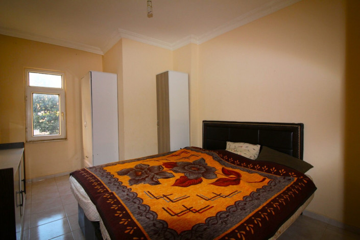 Просторная меблированная трехкомнатная квартира в пешей доступности от моря в районе Махмутлар, 110 м2 - Ракурс 9