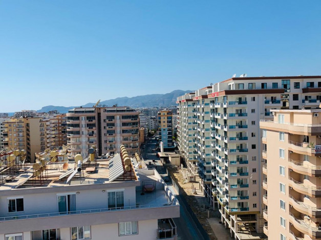 Двухуровневый пентхаус 4+1 с видом на море и горы, 215 м2 - Ракурс 14