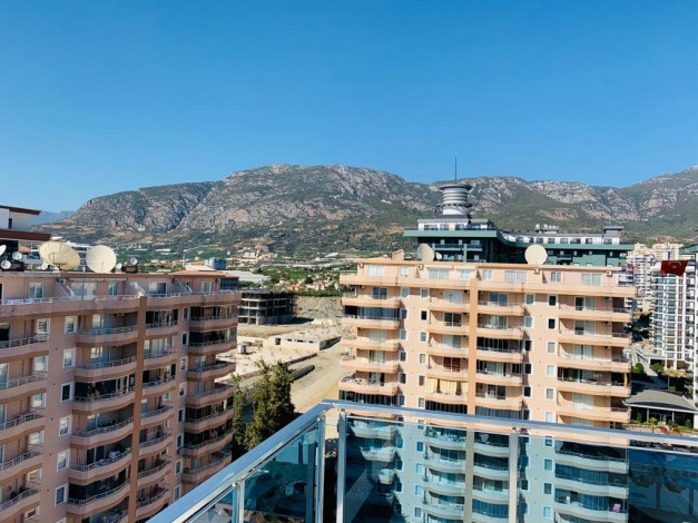 Двухуровневый пентхаус 4+1 с видом на море и горы, 215 м2 - Ракурс 16