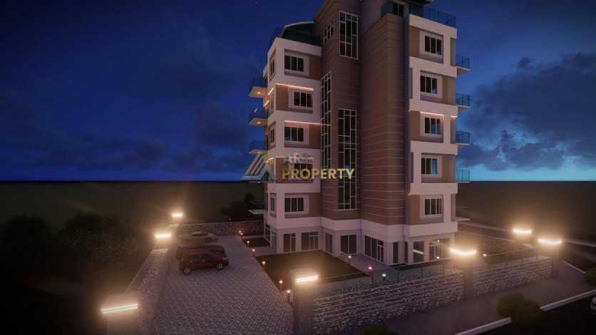 Апартаменты от застройщика по выгодной стоимости на одном из лучших песчанных пляжей Инджекум, Авсаллар - Ракурс 3