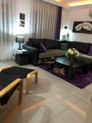 Меблированная трехкомнатная квартира рядом с ТЦ в районе Джикджили, 100 м2 - Ракурс 20