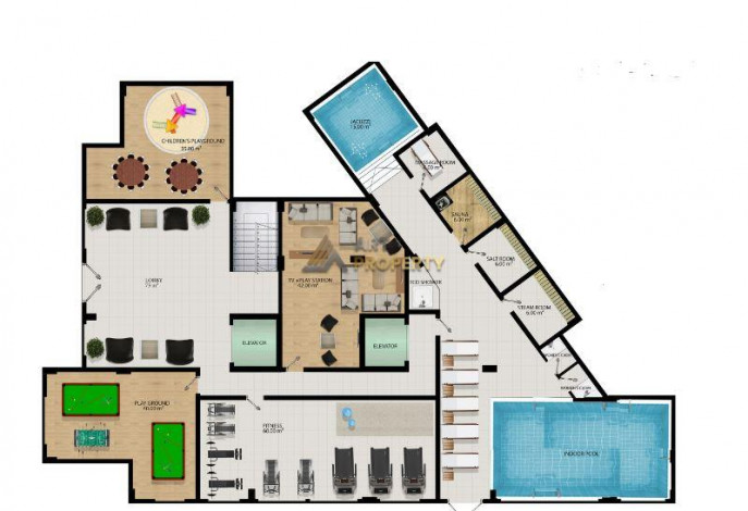 Проект с хорошей инфраструктурой в 600 метрах от моря в районе Махмутлар, 48-120 м2 - Ракурс 9