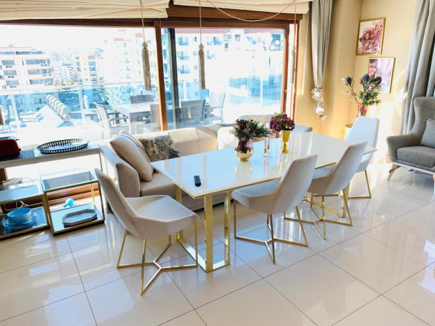 Двухуровневый пентхаус 4+1 с видом на море и горы, 215 м2 - Ракурс 18