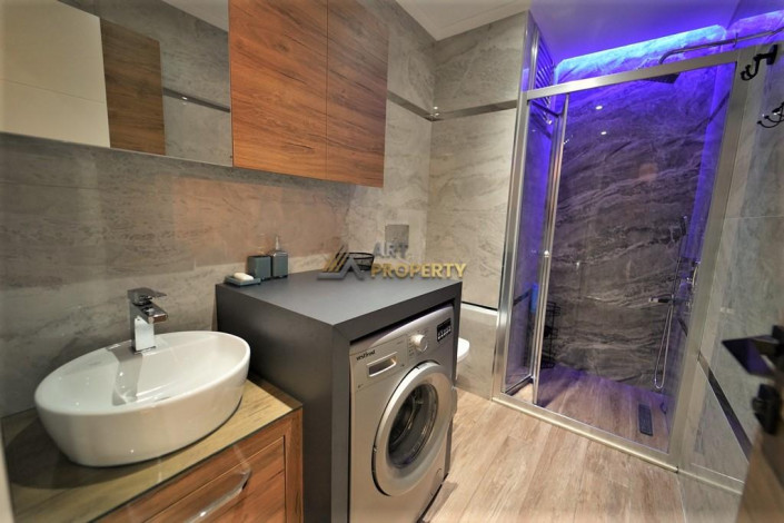 Квартира 1+1 в новостройке с новой мебелью, 60 м2 - Ракурс 12