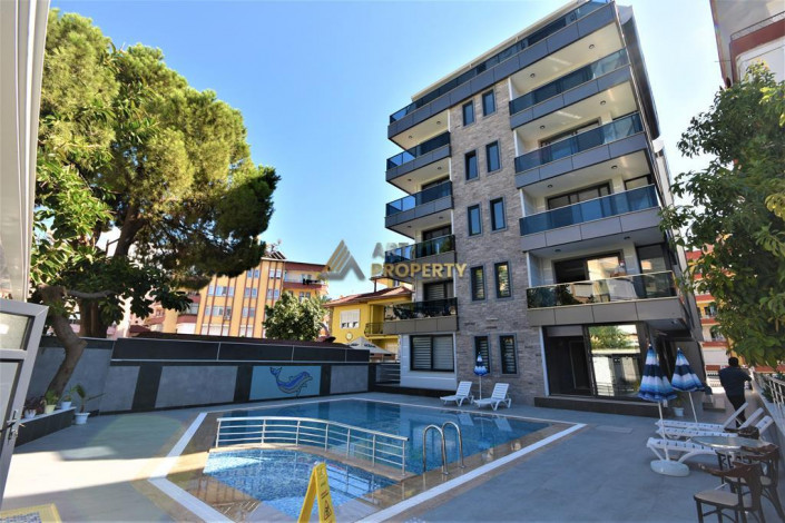 Двухкомнатная квартира в новостройке с мебелью в центре Алании, 60 м2 - Ракурс 4