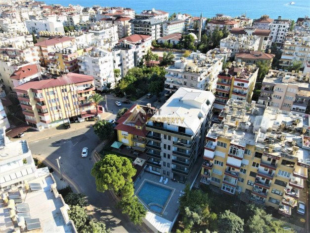 Двухкомнатная квартира в новостройке с мебелью в центре Алании, 60 м2 - Ракурс 7