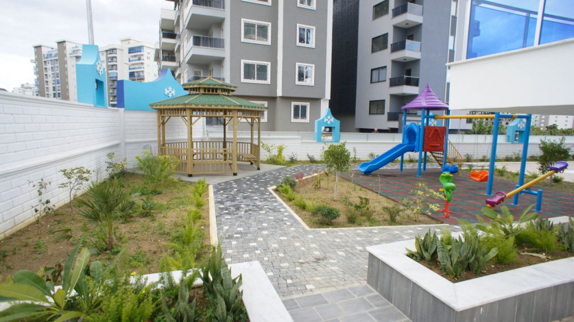 Трехкомнатная квартира в новом доме в районе Махмутлар, 100 м2 - Ракурс 13