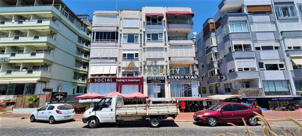 Бюджетная квартира 2+1 в самом центре Аланьи на первой линии, 85 м2 - Ракурс 5