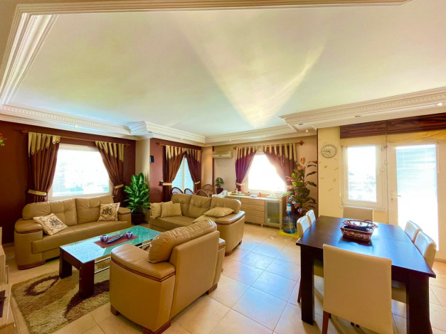 Полностью меблированные аппартаменты 2+1 в Алании, 90м2 - Ракурс 20