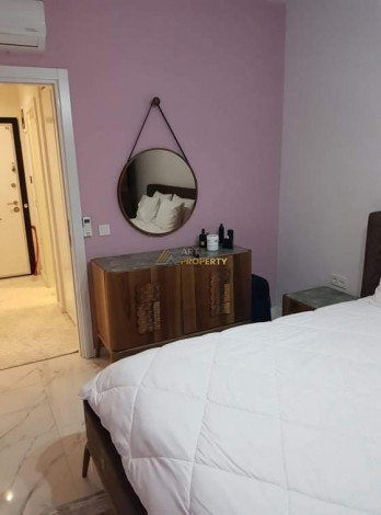 Двухкомнатная квартира 1+1 с видом на море в комплексе с инфраструктурой, 65 м2 - Ракурс 25