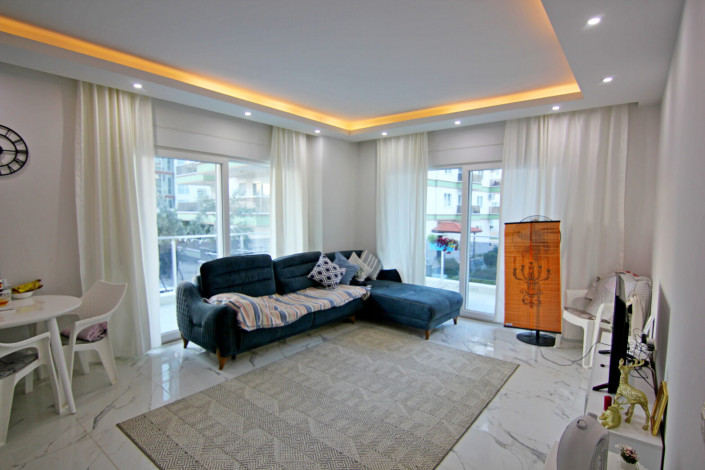 Двухкомнатная квартира 1+1 в комплексе с инфраструктурой в Махмутлар, 65 м2 - Ракурс 14