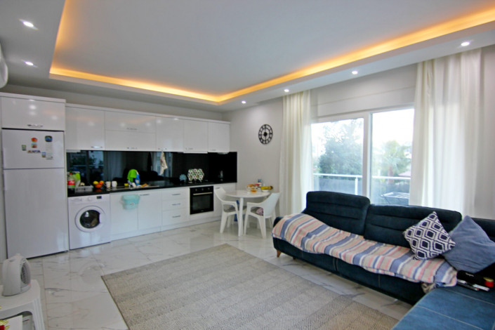 Двухкомнатная квартира 1+1 в комплексе с инфраструктурой в Махмутлар, 65 м2 - Ракурс 16