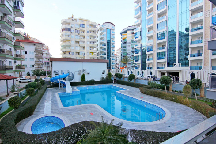 Двухкомнатная квартира 1+1 в комплексе с инфраструктурой в Махмутлар, 65 м2 - Ракурс 19