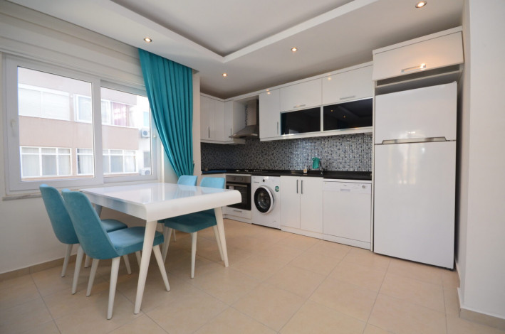 Двухкомнатная квартира с новой мебелью в Махмутларе, 60 м2 - Ракурс 3