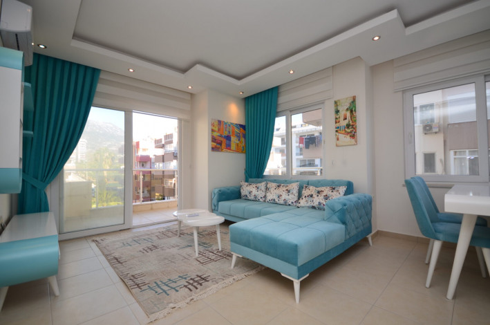 Двухкомнатная квартира с новой мебелью в Махмутларе, 60 м2 - Ракурс 4