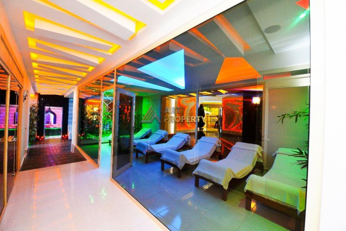 Трехкомнатная меблированная квартира в комплексе с хорошей инфраструктурой, Махмутлар 125 м2 - Ракурс 5