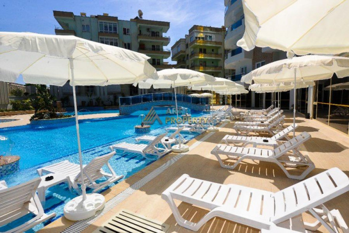 Трехкомнатная меблированная квартира в комплексе с хорошей инфраструктурой, Махмутлар 125 м2 - Ракурс 10