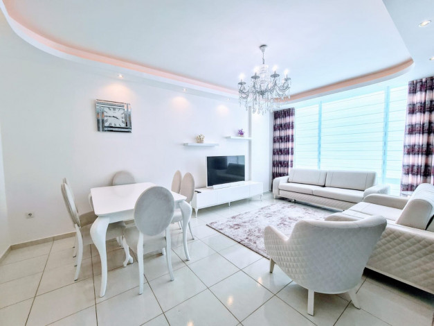 Трехкомнатная меблированная квартира в комплексе с хорошей инфраструктурой, Махмутлар 125 м2 - Ракурс 16