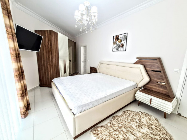 Трехкомнатная меблированная квартира в комплексе с хорошей инфраструктурой, Махмутлар 125 м2 - Ракурс 23