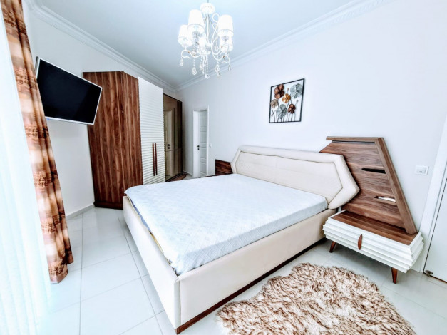 Трехкомнатная меблированная квартира в комплексе с хорошей инфраструктурой, Махмутлар 125 м2 - Ракурс 24