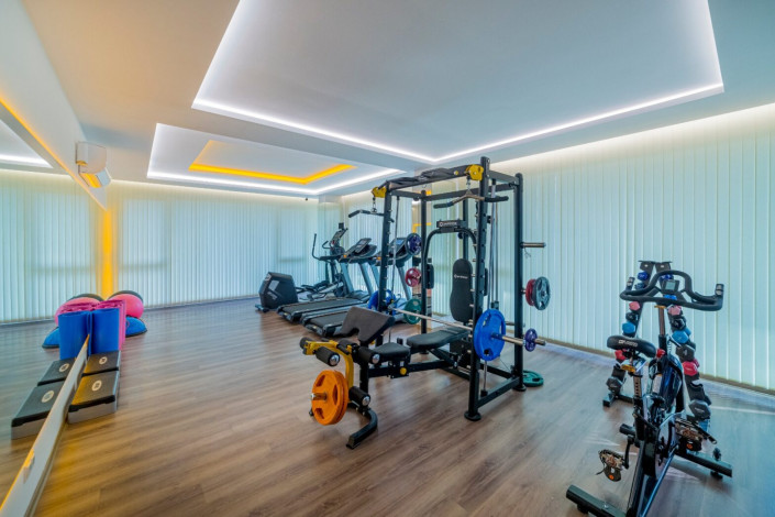 Шикарная двухкомнатная квартира с мебелью вблизи моря в Махмутлар, 60 м2 - Ракурс 16