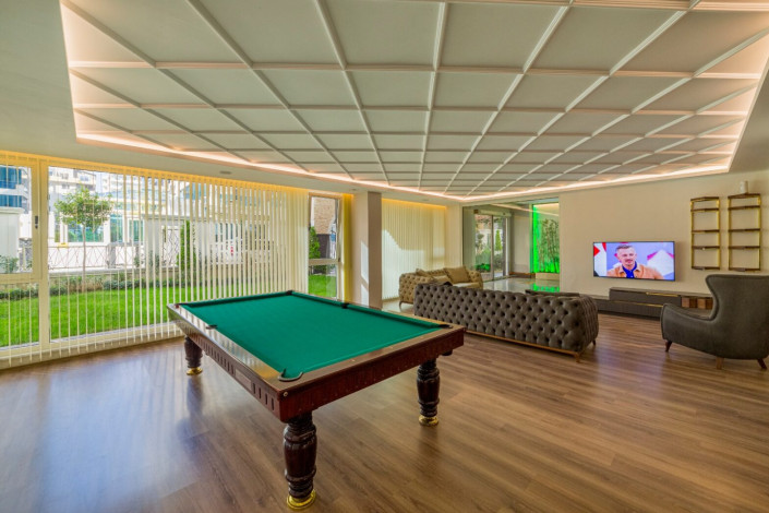 Шикарная двухкомнатная квартира с мебелью вблизи моря в Махмутлар, 60 м2 - Ракурс 17