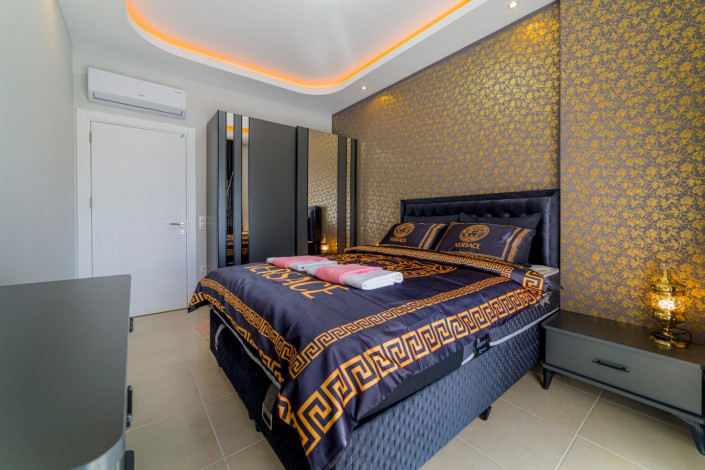 Шикарная двухкомнатная квартира с мебелью вблизи моря в Махмутлар, 60 м2 - Ракурс 23