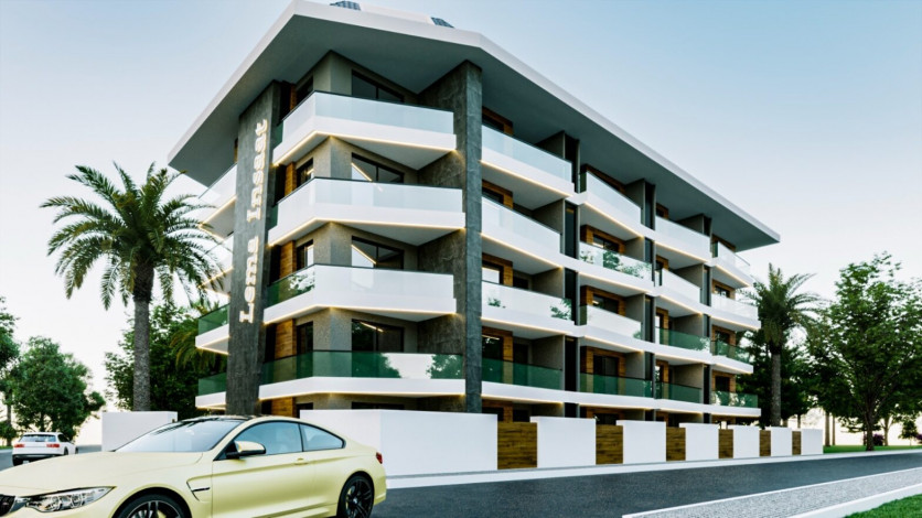 Новый проект в центральной части Махмутлара в 750 м от моря! - Ракурс 3