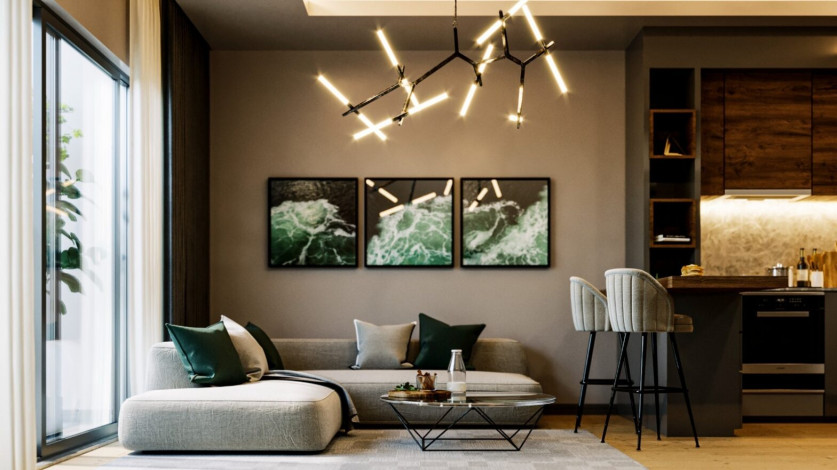 Новый проект в центральной части Махмутлара в 750 м от моря! - Ракурс 5