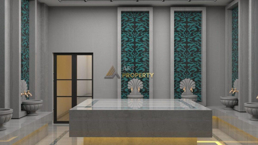 Новый проект для инвестиций в 150 метрах от Средиземного моря в Окурджаларе, от 39 м2 - Ракурс 30