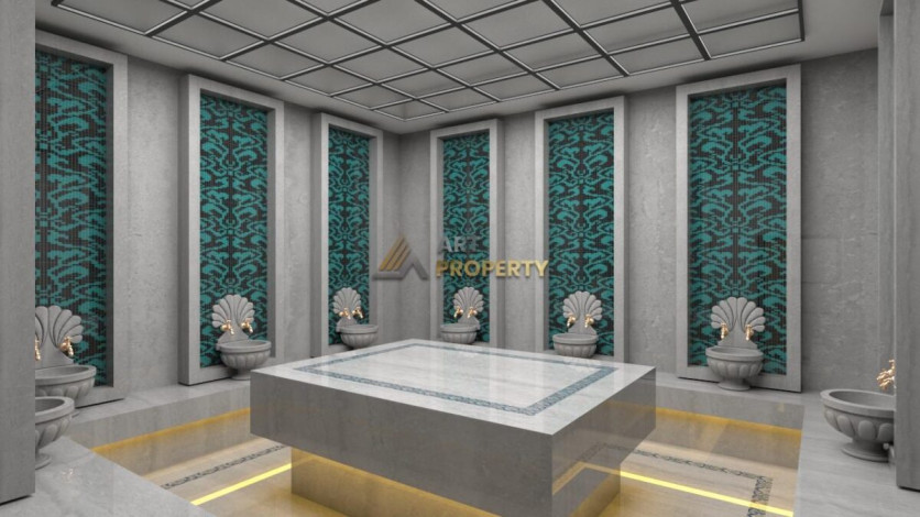 Новый проект для инвестиций в 150 метрах от Средиземного моря в Окурджаларе, от 39 м2 - Ракурс 29